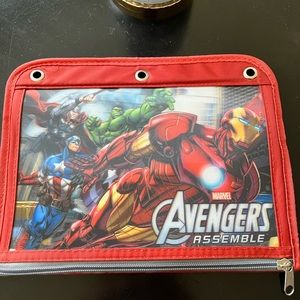 Marvel Avengers Holographic 3D Binder Pencil Case